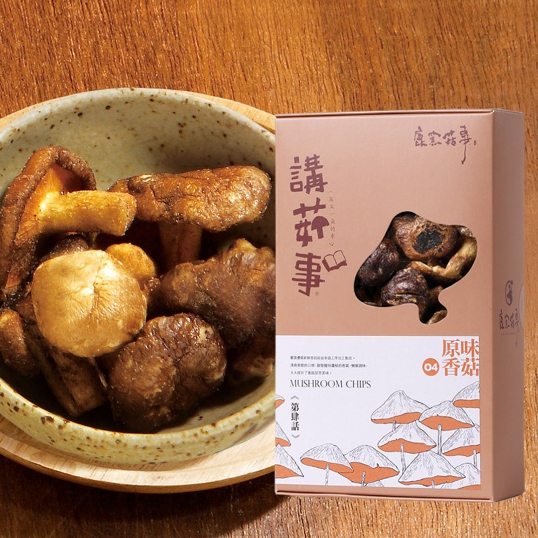 常温【鹿窑菇事】讲菇事-原味香菇饼干 (全素) - 零食/点心 - 其他材质 咖啡色