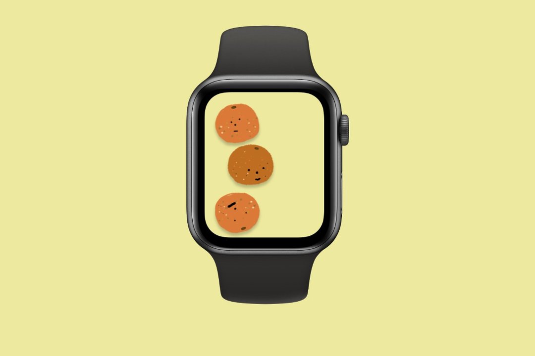 Apple Watch Wallpaper,Decor,Digital Painting - Orange friend - 电脑手机桌布/贴图/App 图示 - 其他材质 