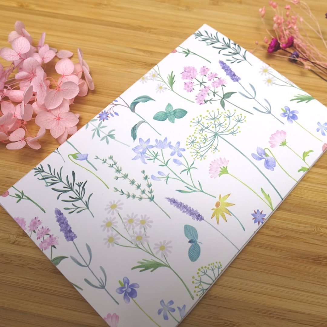 录音卡片-花草薰香-创意礼物 惊喜礼物 生日礼物 情人节礼物惊喜 - 卡片/明信片 - 纸 白色
