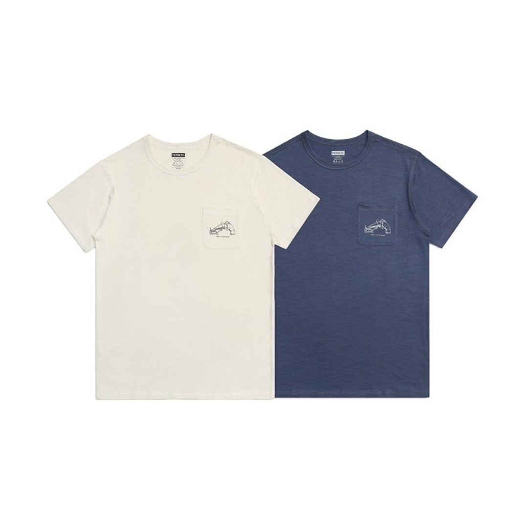 Filter017 Only Listen Truth Pocket Tee / 口袋Tee - 男装上衣/T 恤 - 棉 