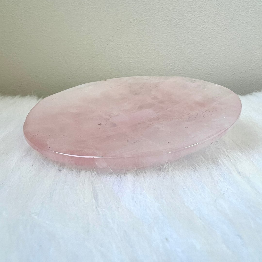 粉晶碟 | 水晶 | 水晶碟 | 水晶摆件 - 摆饰 - 水晶 粉红色