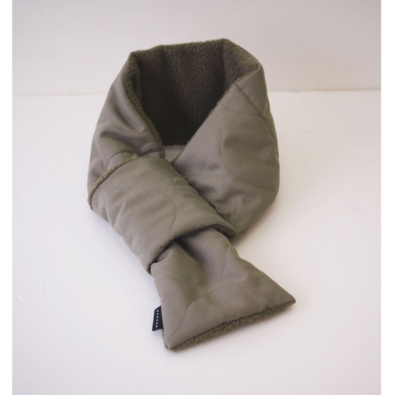 日系中性 无领 风衣外套 透气防风遮晒防晒 蓝 (香港制) - 围巾/披肩 - 其他人造纤维 绿色