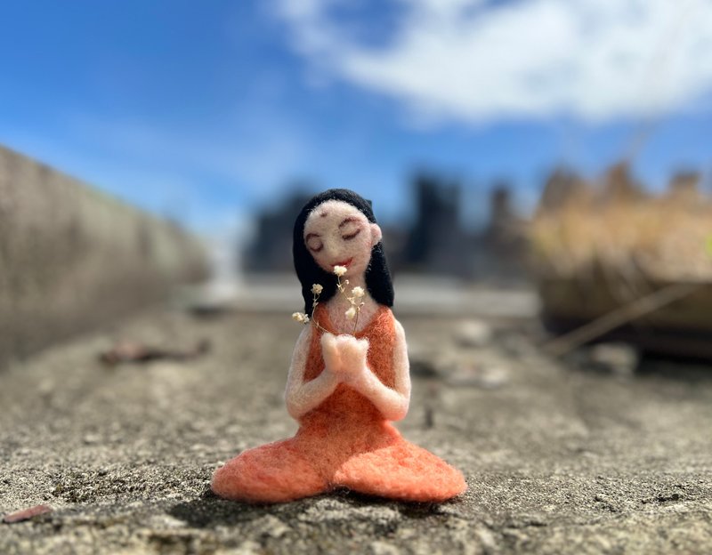 内心的女神花器 - 花瓶/陶器 - 羊毛 黄色