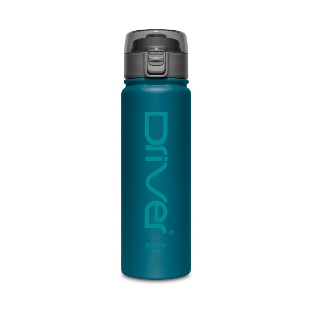 Driver │ 弹跳杯杯 750ml－土耳其蓝 - 保温瓶/保温杯 - 不锈钢 蓝色