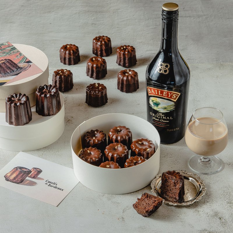 浓厚系巧克力奶酒露露 (4入/7入) - 蛋糕/甜点 - 其他材质 灰色