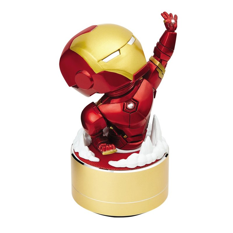 InfoThink 钢铁人系列玩音乐蓝牙灯光喇叭 - 扩音器/喇叭 - 其他材质 红色