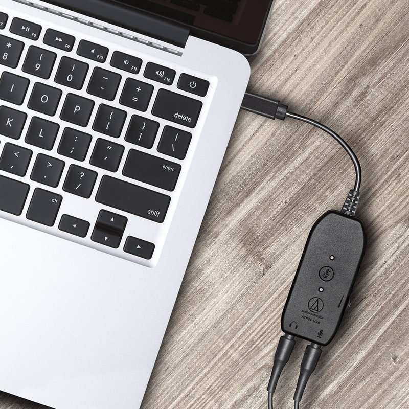 铁三角 ATR2x-USB 3.5mm转USB 数位音频转换器 - 耳机 - 其他材质 