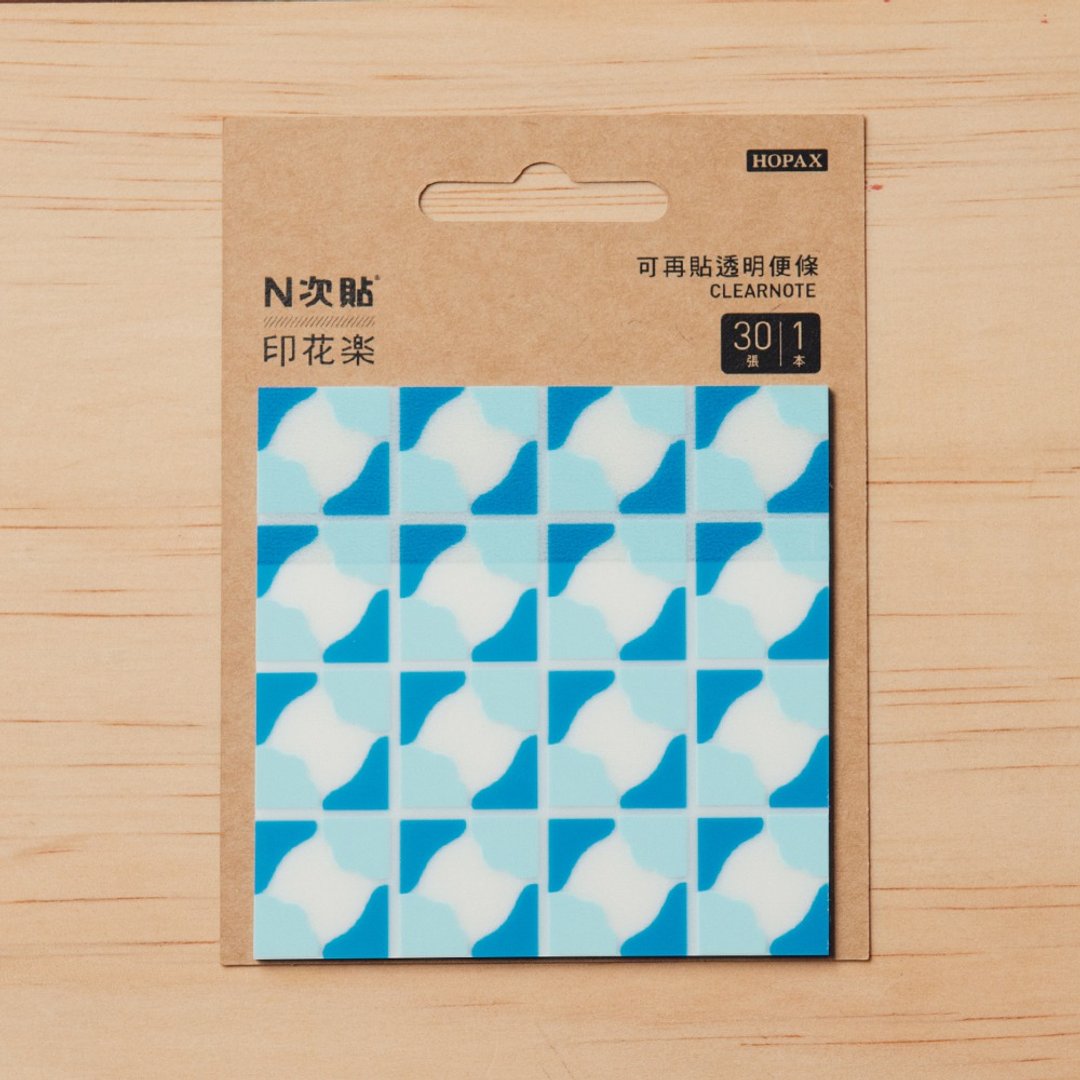 N次贴-透明便条本/老磁砖3号/多色 - 便条纸/标签贴 - 塑料 多色