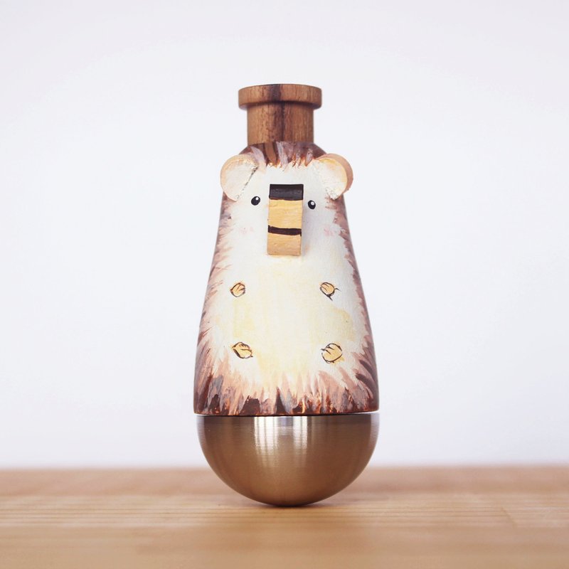 闻森笛 – 小刺猬 卡祖笛 KAZOO 公仔 - 吉他/乐器 - 木头 咖啡色