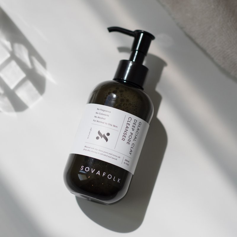 冰河泥深层洁颜露 200ml - 深层清洁 一扫油腻感 毛孔放空深呼吸 - 脸部清洁/卸妆用品 - 其他材质 