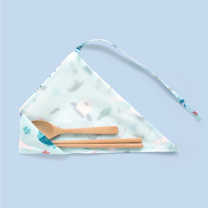 好日子餐具套 | 我不是海鲜 - 筷子/筷架 - 聚酯纤维 蓝色