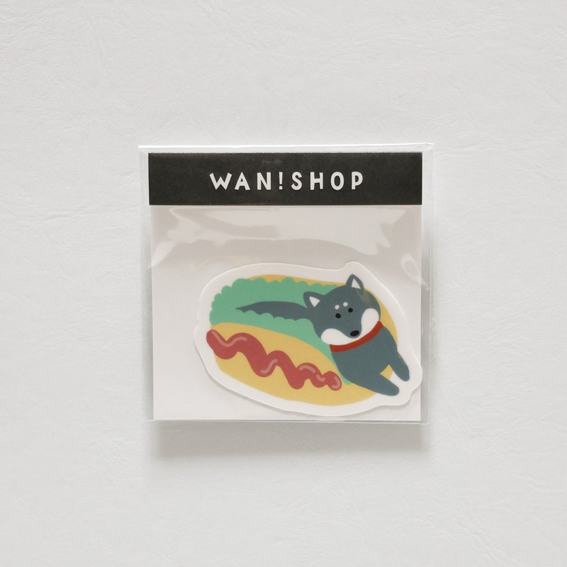 【ステッカー】ホットドック/hot dog【sticker】 - 贴纸 - 纸 多色