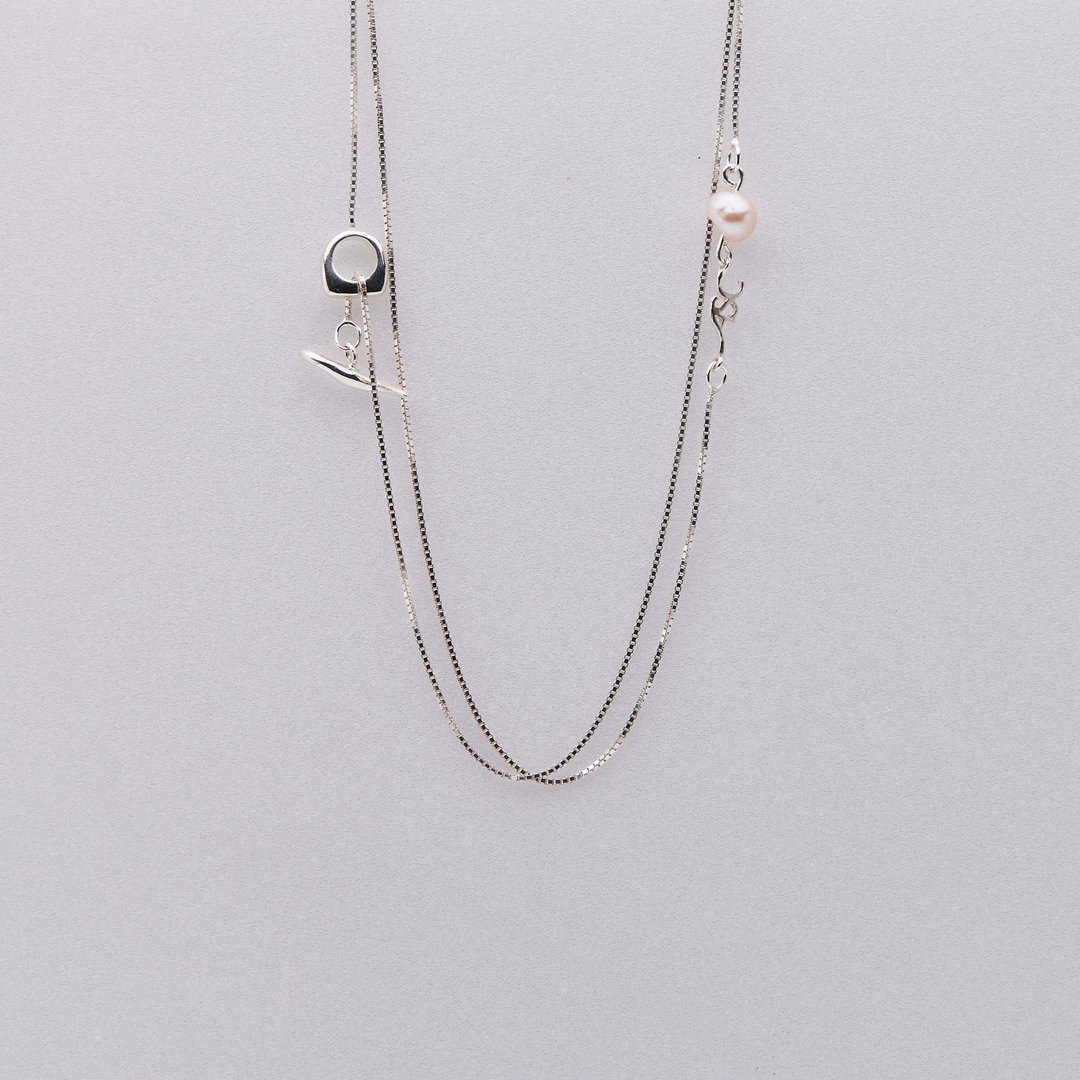 CONNIE necklace - 项链 - 纯银 