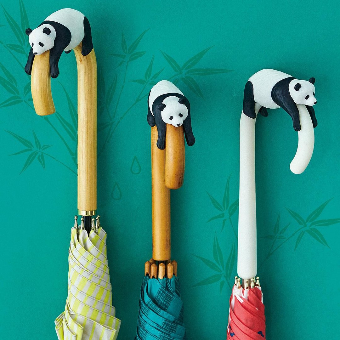 FELISSIMO YOU+MORE! 猫熊造型雨伞手把装饰品 - 其他 - 其他人造纤维 