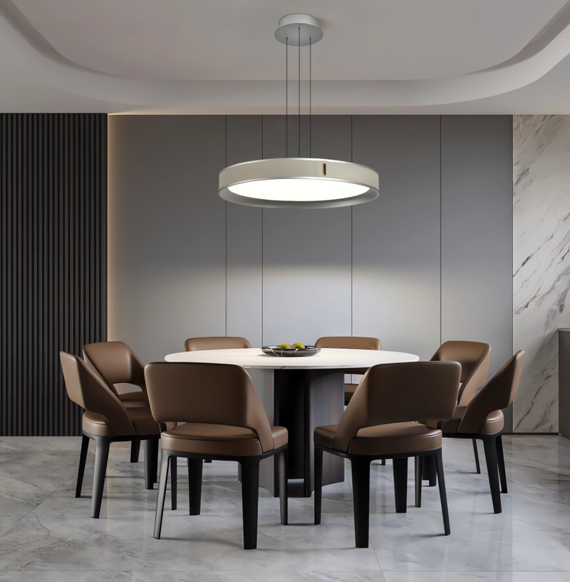 天幕吊灯 - 灯具/灯饰 - 铝合金 