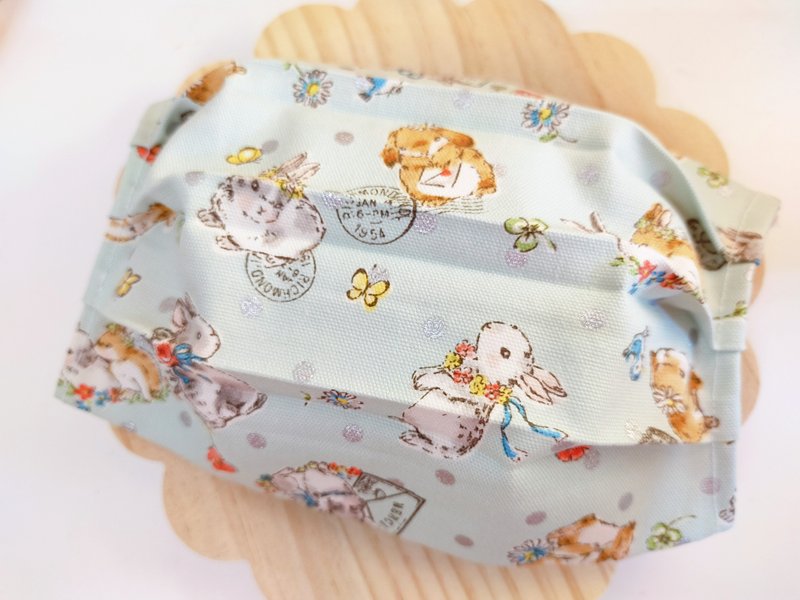 小兔兔口罩套、布口罩 - 口罩 - 棉．麻 