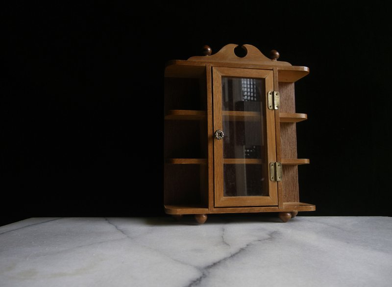 【老时光 OLD-TIME】早期台湾制壁挂展示小柜 - 收纳用品 - 其他材质 