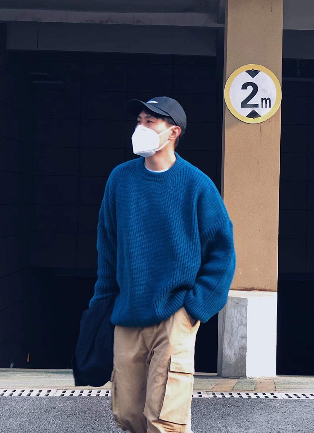 CITYBOY 素色基本款宽松针织衫毛衣 - 男装针织衫/毛衣 - 其他材质 