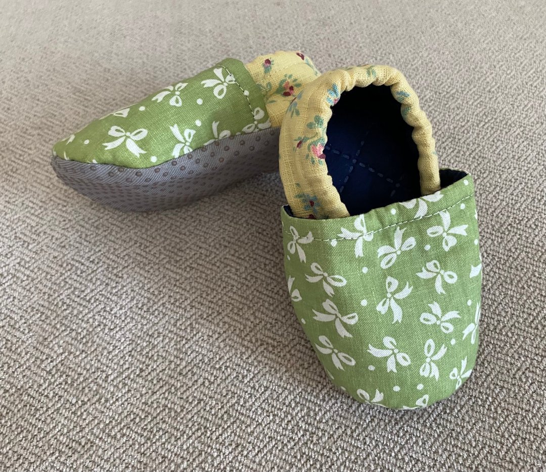手作宝宝学布鞋 12cm - 婴儿鞋 - 棉 