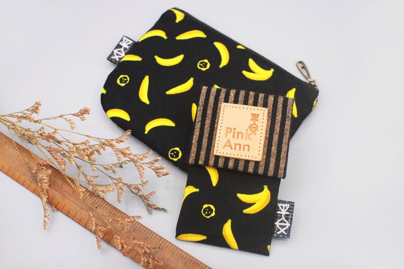 平安经典卡包-,热浪香蕉,名片包,悠游卡包直接过卡 - 证件套/卡套 - 棉．麻 黑色