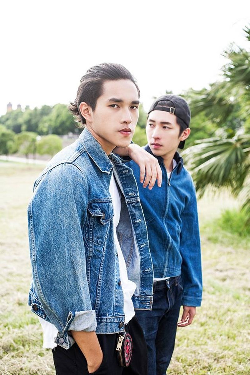 Vintage 70's Levi's 丹宁外套 - 男装外套 - 棉．麻 蓝色