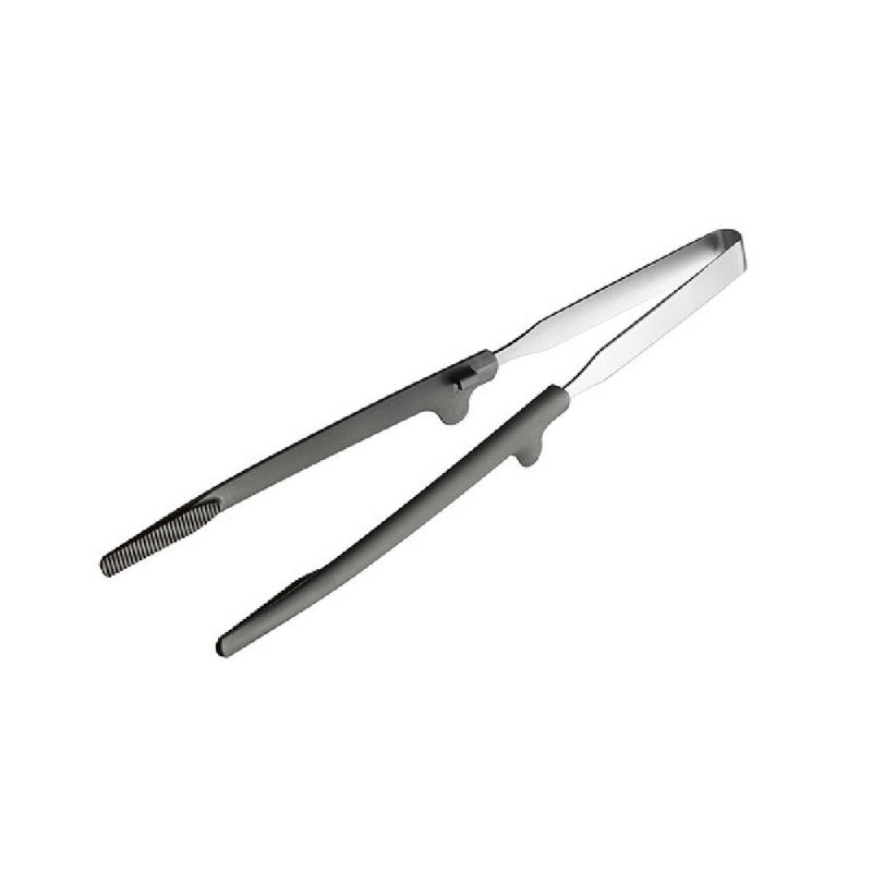 【新品】AUX 日制不沾桌料理夹 - 厨房用具 - 不锈钢 灰色