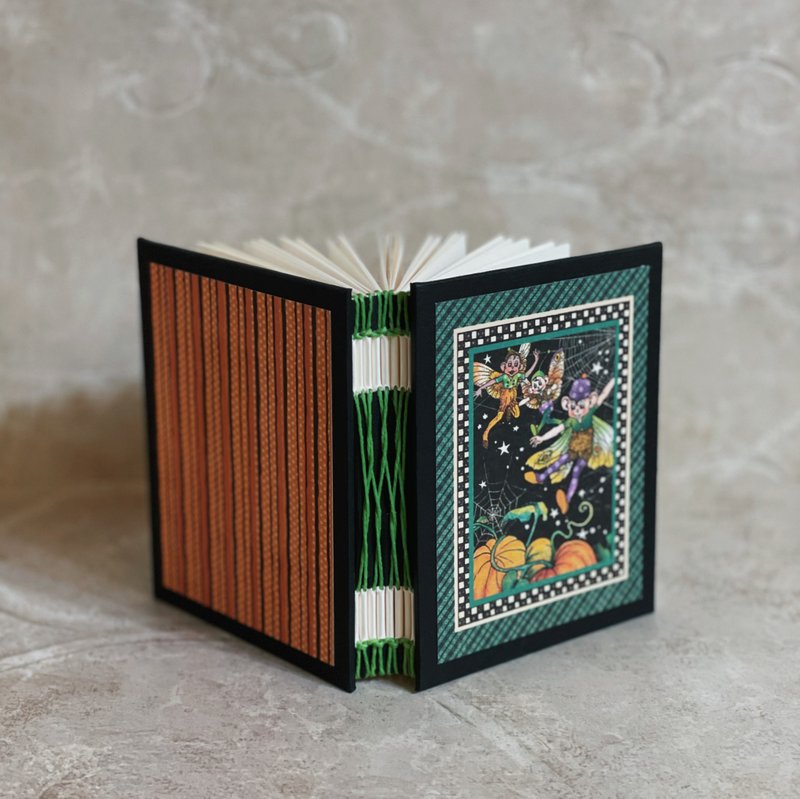 万圣节 法式手工书 - 笔记本/手帐 - 纸 