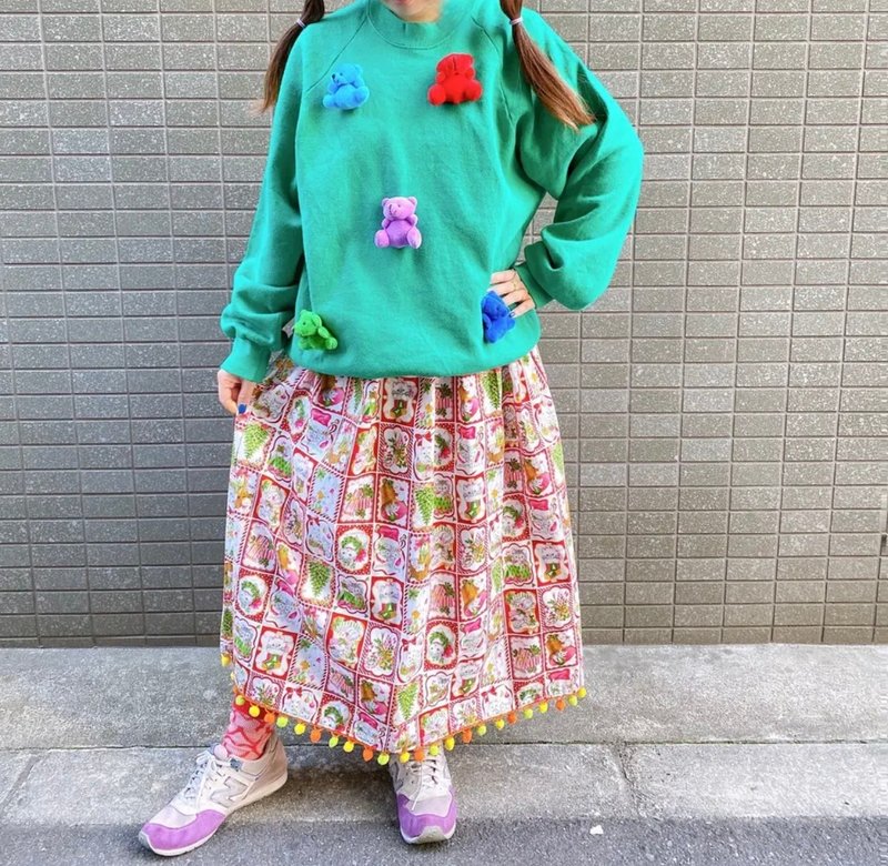 小熊运动衫 - 女装上衣 - 棉．麻 