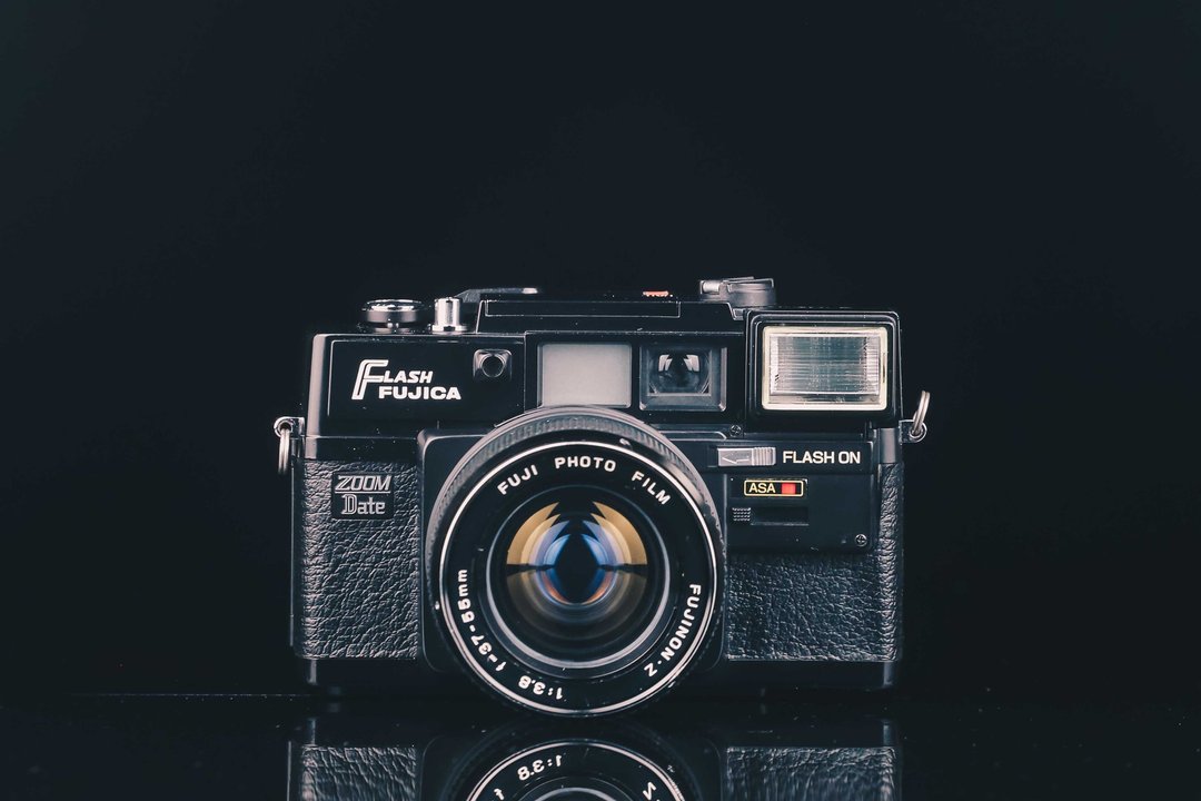 FUJICA FLASH ZOOM DATE #0846 #135底片相机 - 相机 - 其他金属 