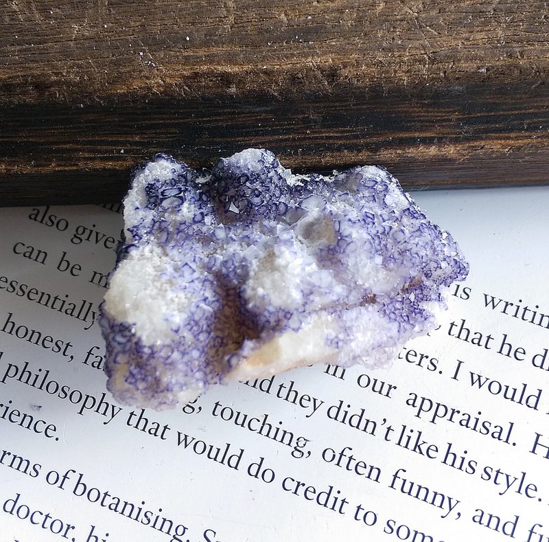 Fluorite 贵州产地 紫边萤石 天然矿石 原矿 - 摆饰 - 其他材质 