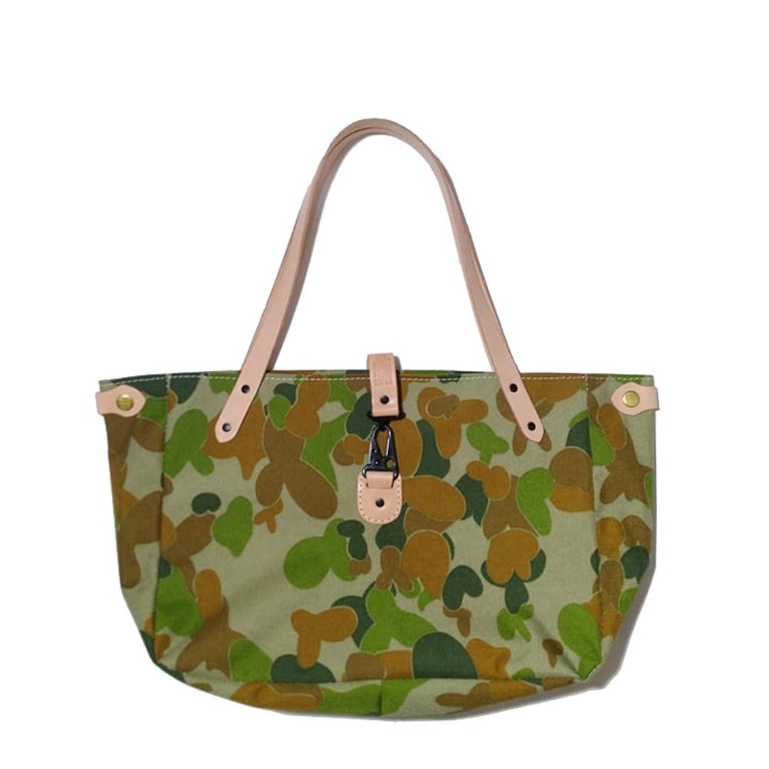 Duck hunter camo tote bag - 猎鸭迷彩拖特包 - 手提包/手提袋 - 聚酯纤维 绿色