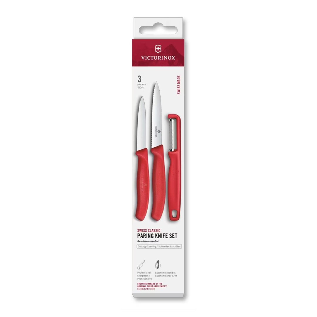 VICTORINOX 瑞士维氏 餐刀组/红  6.7111.33C1 - 厨房用具 - 其他材质 红色