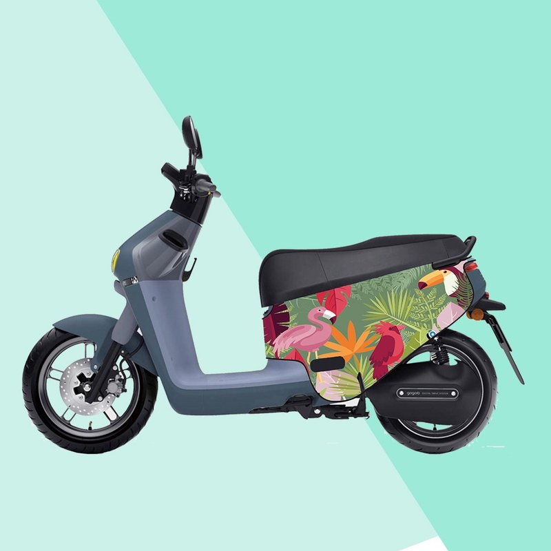 gogoro防刮车套-iD75 热带丛林 - 其他 - 聚酯纤维 