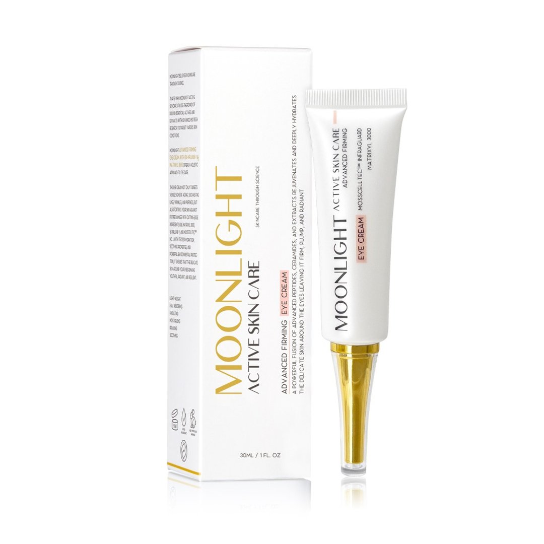 【Moonlight 莯光】 超胜肽乳香紧致精华眼霜 30mL - 精华液/安瓶 - 浓缩/萃取物 白色