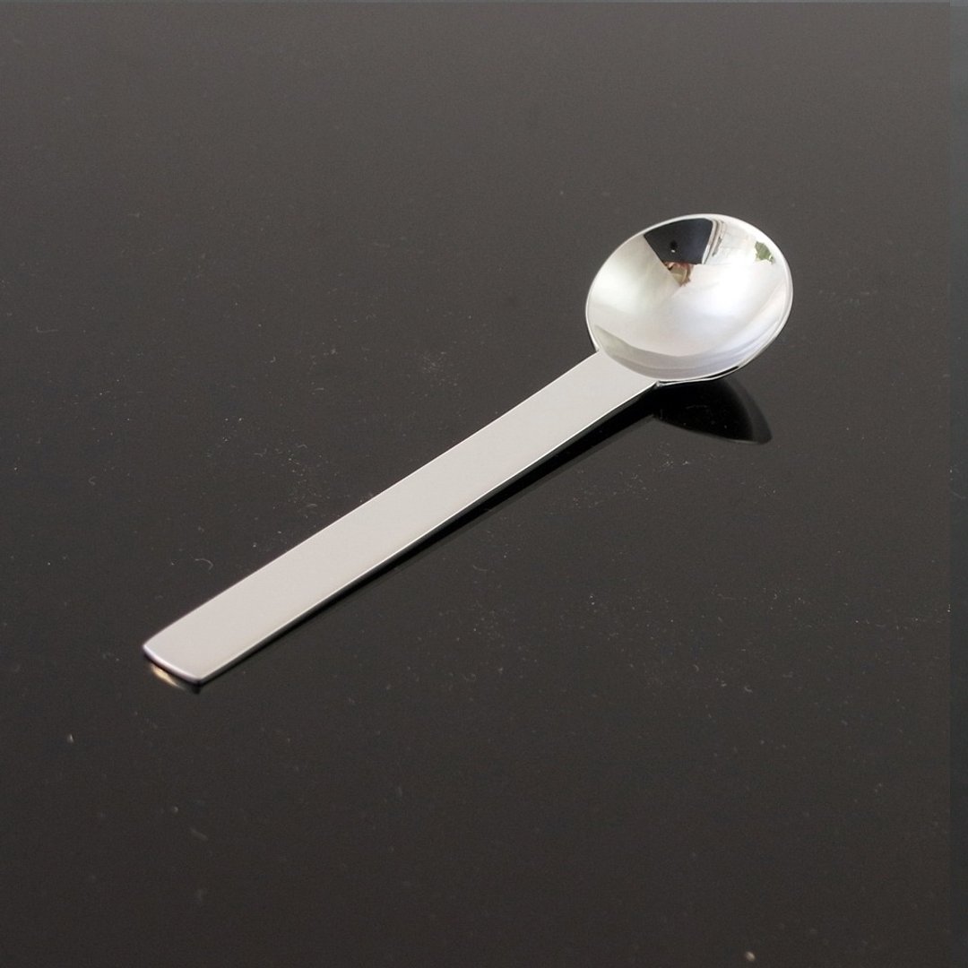 【日本Shinko】日本制 IF.Good Design奖 设计师系列 TI-1 咖啡匙 - 餐刀/叉/匙组合 - 不锈钢 银色