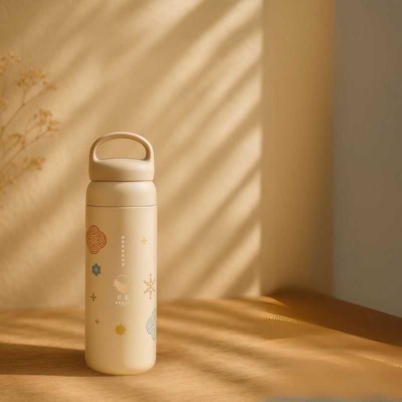 日常质感配件【妤蕴】304不锈钢保温瓶 500ml - 保温瓶/保温杯 - 不锈钢 多色