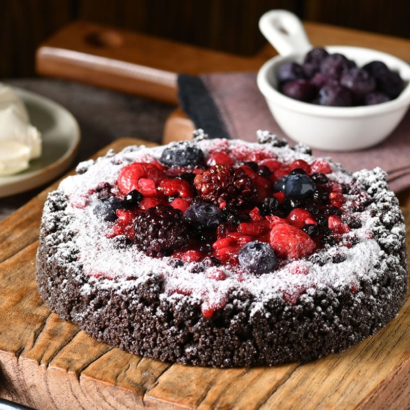 乔伊丝手作甜品　6寸 黑岩莓果起士 - 蛋糕/甜点 - 新鲜食材 
