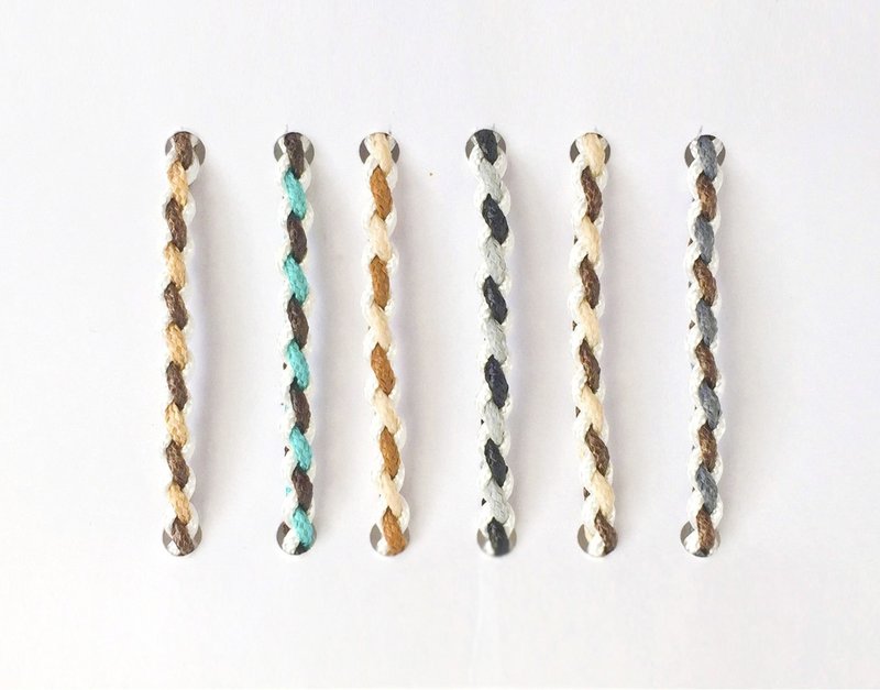 (下单前请先询问)情人礼物  编织手环 牵牵手系列10 - 手链/手环 - 防水材质 黑色