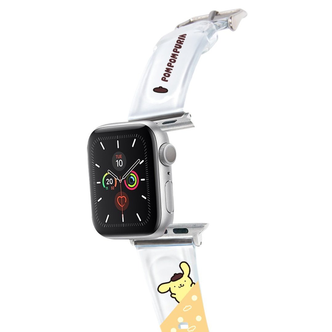【Hong Man】三丽鸥系列 Apple Watch PVC表带 点点布丁狗 - 表带 - 塑料 黄色