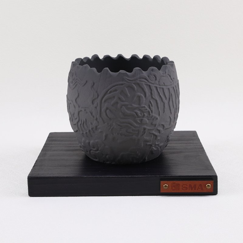 圣兽-四象。白虎/水泥盆/适合-块根/多肉植物/仙人掌 - 植栽/盆栽 - 水泥 