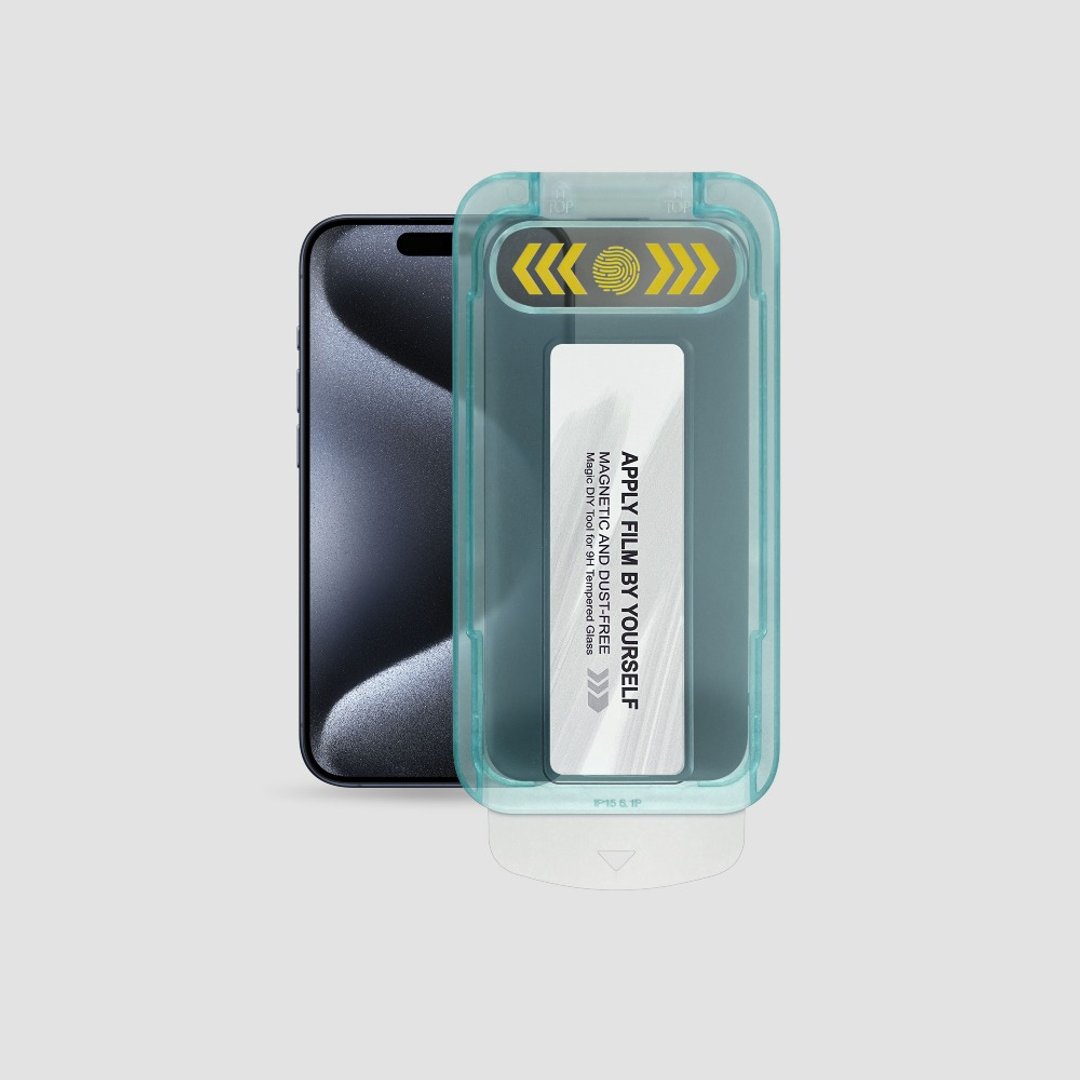 iPhone系列 防窥 满版屏幕保护贴 玻璃贴 钢化膜 磁吸贴膜神器 - 手机配件 - 其他材质 透明