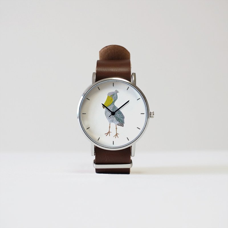 shoebill watch - 女表 - 其他金属 灰色