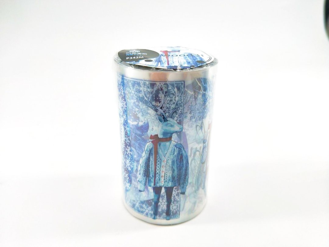 白色季节 White Season  / 纸胶带 Masking Tape - 纸胶带 - 塑料 蓝色