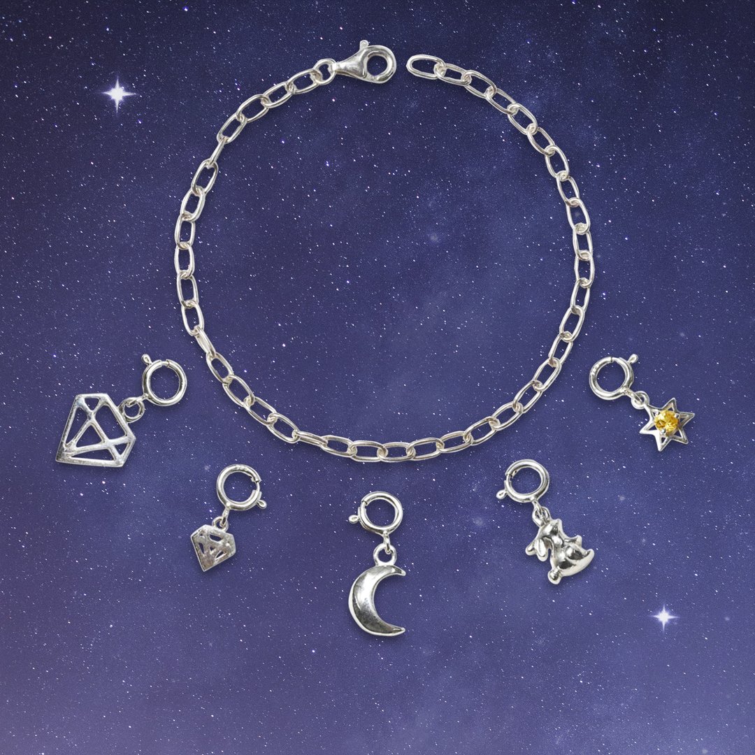 手镯与魅力#minimsilverbracelet #minimsignature B103 - 手链/手环 - 纯银 