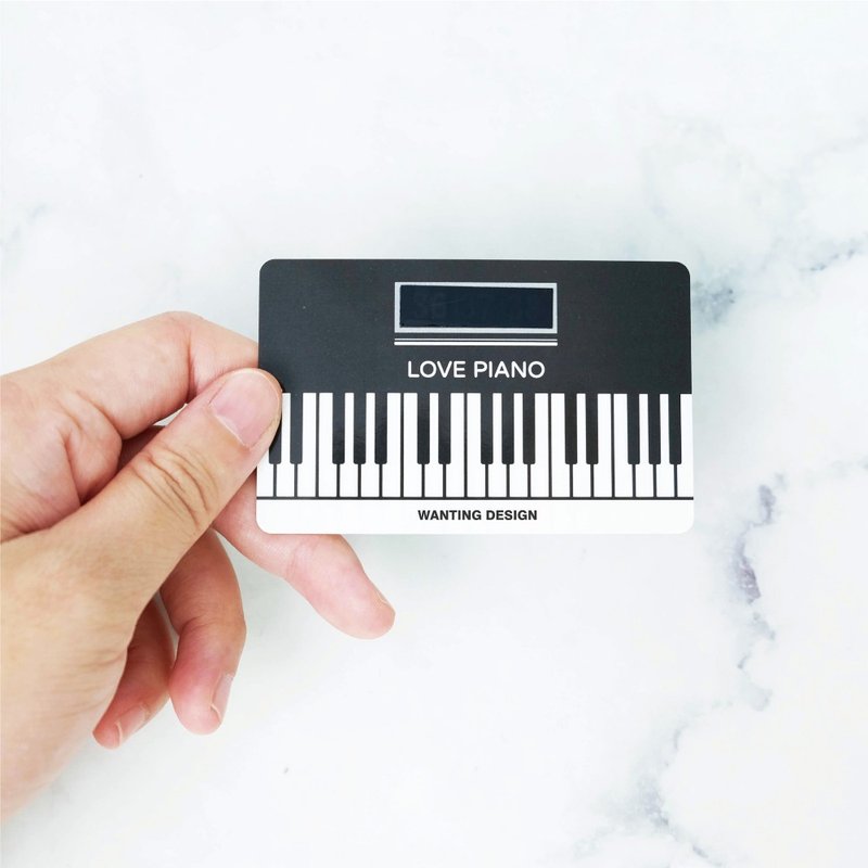 WD 额温移调表卡 出清优惠活动 - 卡片/明信片 - 塑料 黑色