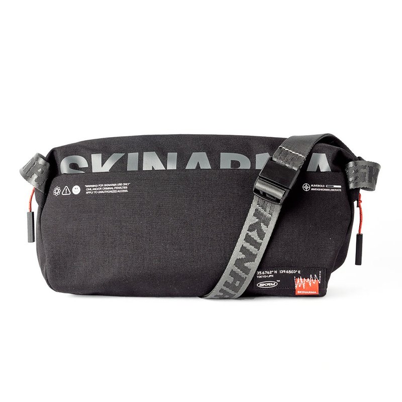 Crossbody Fardel 潮系风格斜背包 黑色 - 侧背包/斜挎包 - 其他材质 黑色