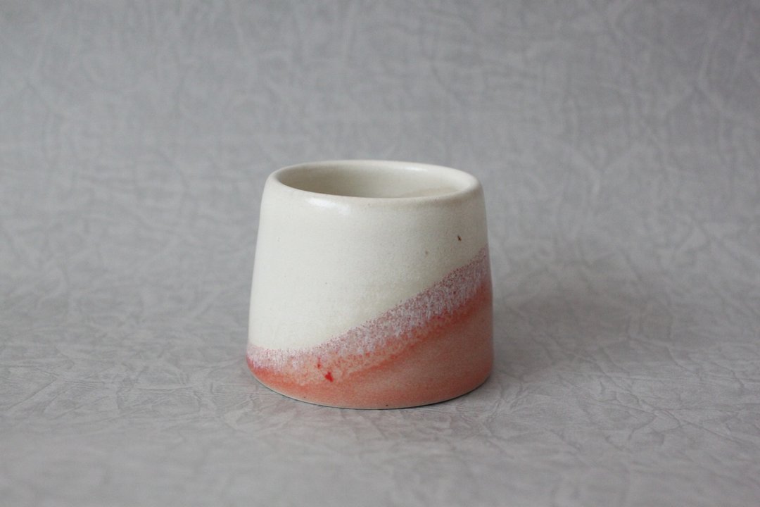 双色茶杯 - 茶具/茶杯 - 陶 