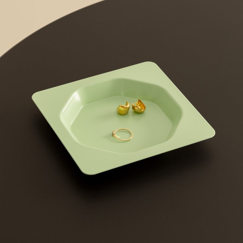 PURU Tray S | 金属托盘 | 苹果绿 - 收纳用品 - 其他金属 绿色