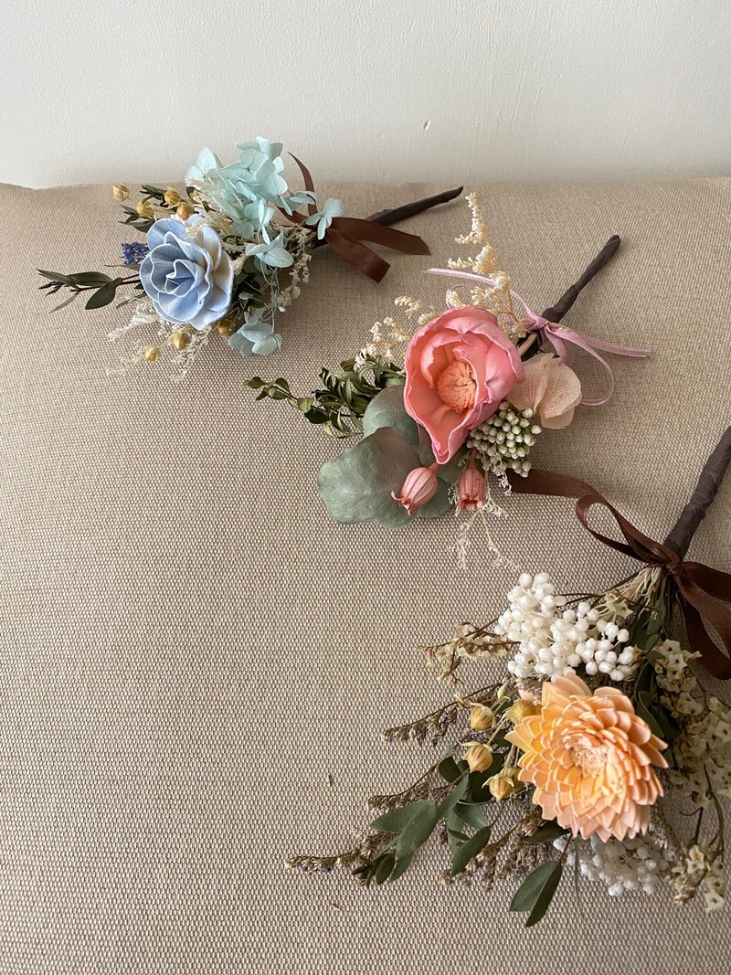 清明节.扫墓花束.小花束.追思花束 - 干燥花/捧花 - 植物．花 多色