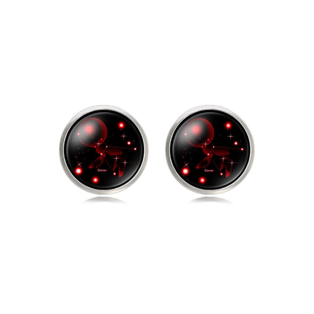 巨蟹座袖扣 Cancer Cufflinks  KC10151 ** 附送贈品 ** - 袖扣 - 其他金属 黑色